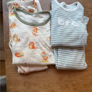 MORI Kids Two-Piece Pajama bundle 2 pairs (NEW)